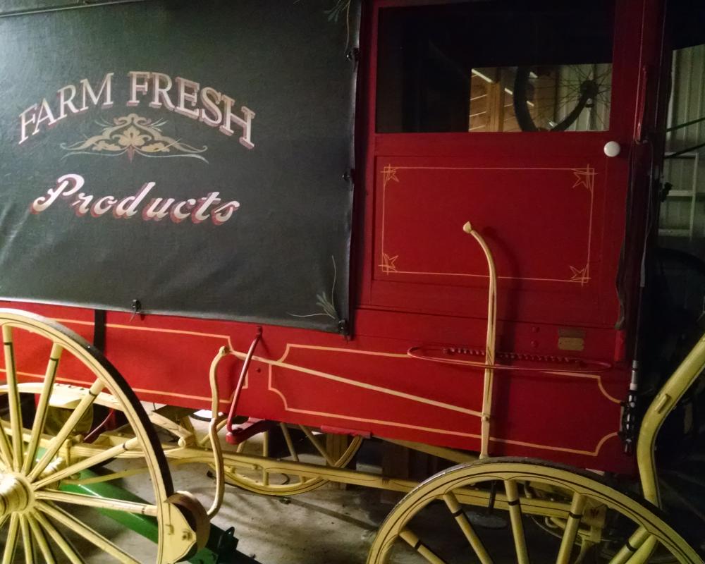 Farm Fresh Produce Wagon